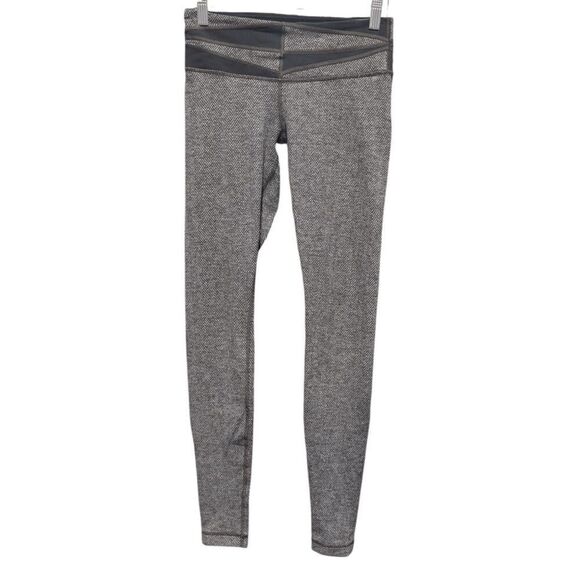 LULULEMON ATHLETICA Wunder Under Pant III 'Full-On Luon' Size 6 - Picture 2 of 3